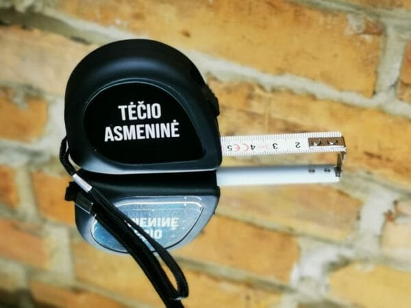 Matavimo ruletė "Tėčio asmeninė"