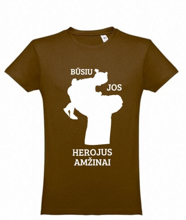 Marškinėliai „Būsiu jos herojus amžinai“ - Image 4