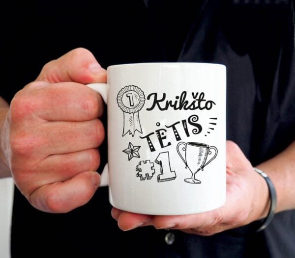 Puodelis krikšto tėtis nr.1