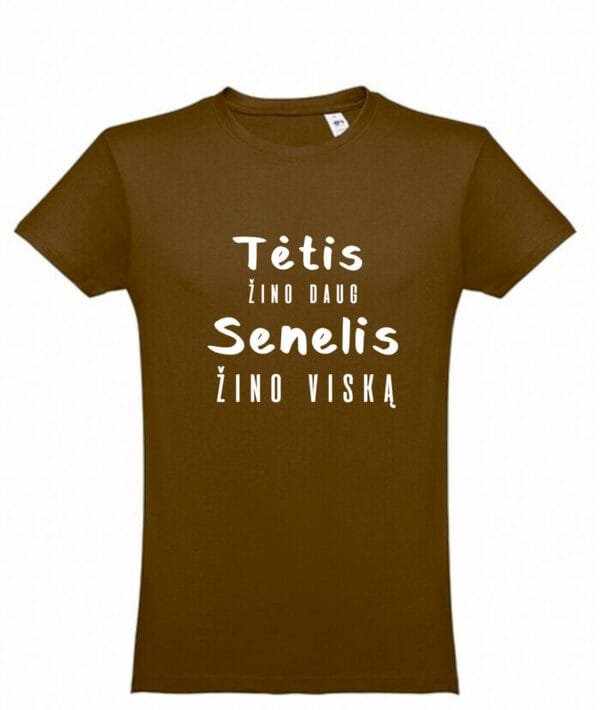 Marškinėliai „Senelis žino viską“ - Image 4