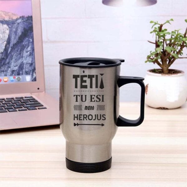Termo puodelis "Tėtis herojus"