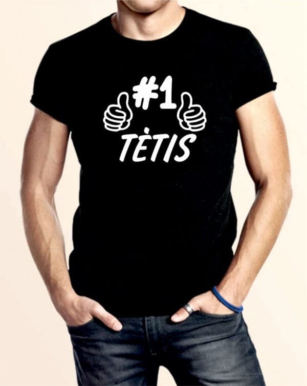 Marškinėliai „Tėtis Nr. 1“