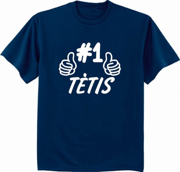 Marškinėliai „Tėtis Nr. 1“ - Image 3