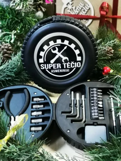 Super tėčio asmeniniai įrankiai