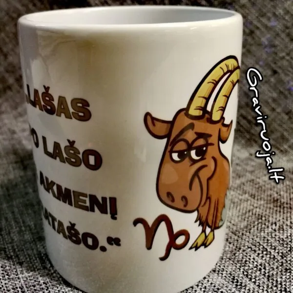 Puodelis "Ožiaragis"