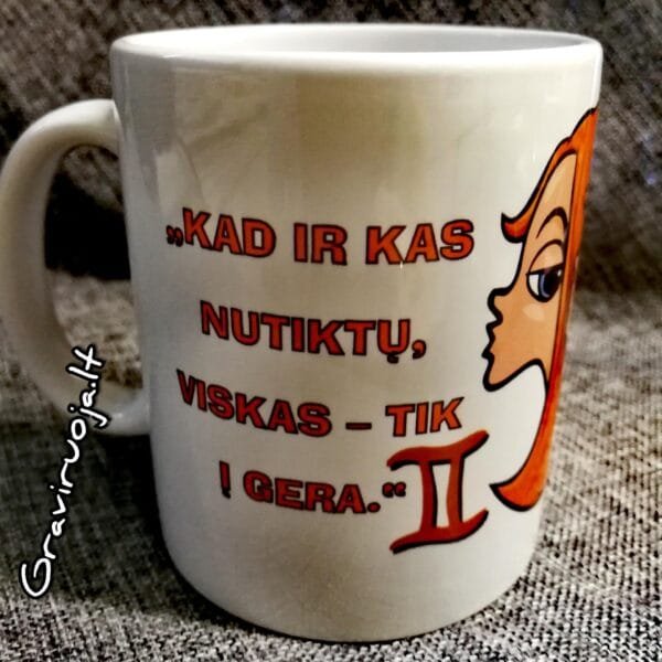 Puodelis "Dvyniai" - Image 2