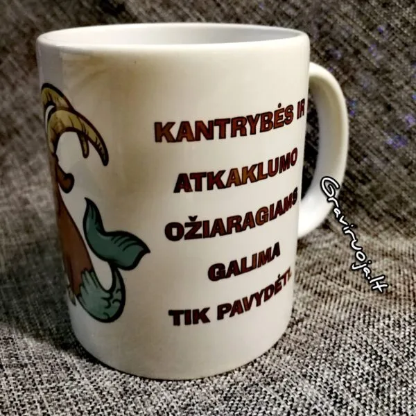 Puodelis "Ožiaragis" - Image 2