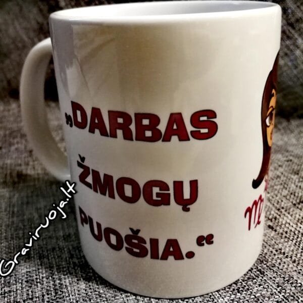 Puodelis "Mergelė" - Image 3