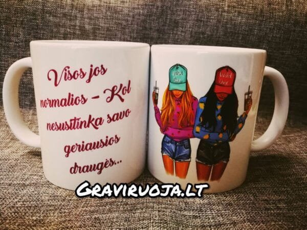 Puodelis" Visos jos normalios"