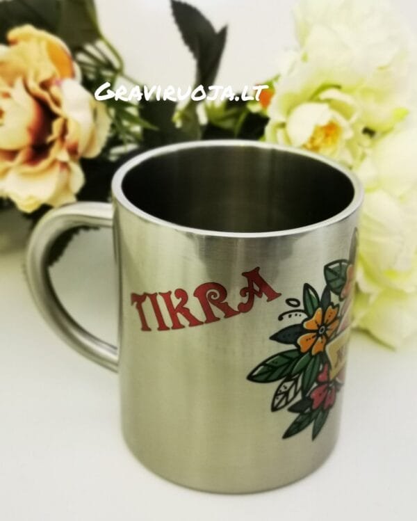 Termo puodelis "Tikra meilė nerūdija" - Image 2