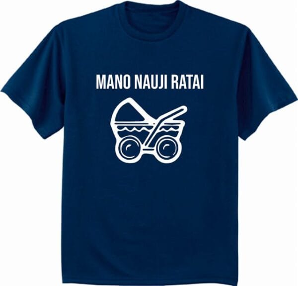Marškinėliai Mano nauji ratai - Image 3