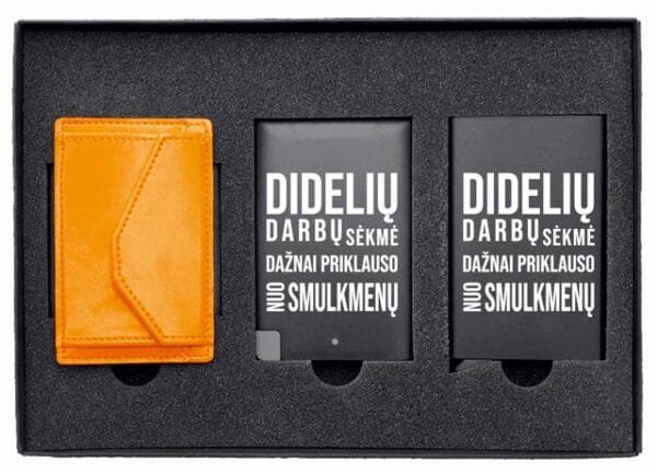 Iššorinės baterijos su pinigine komplektas didelių darbų sėkmė